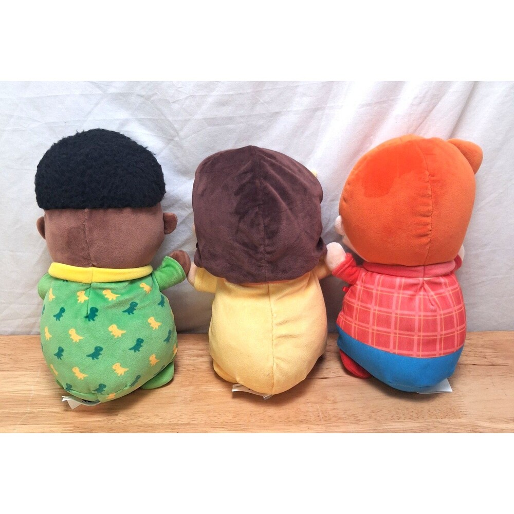 Lot of 3 CoComelon  Hug Mees Squishmallows Nina Cody Nico 10 Inch Plush - Picture 5 of 11